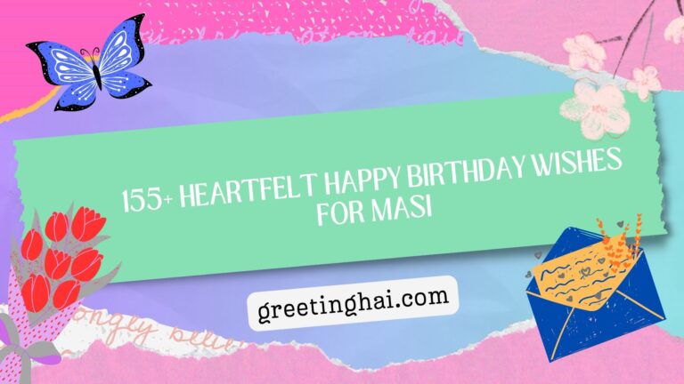 Birthday Wishes for Masi