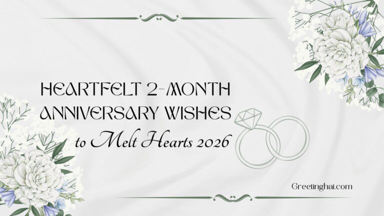 2-Month Anniversary Wishes